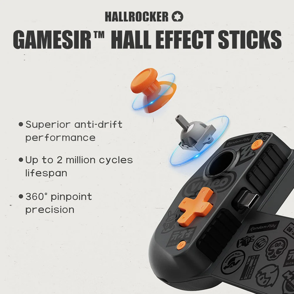 GameSir X5 Lite Zenless Zone Zero Edition Phone Controller for iPhone 17 16 15 Android iPad Mini Y700 Tablet Mobile Gamepad