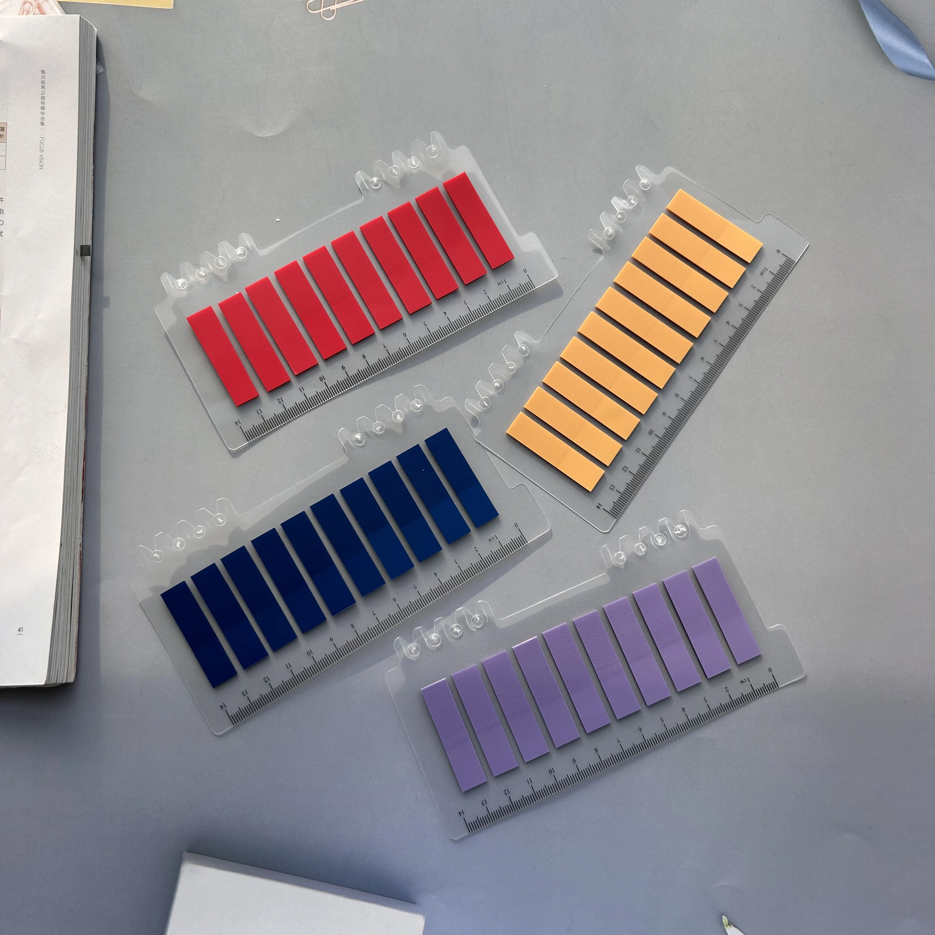 200-800pcs Sticky Note Transparent Sticky Note Index Tabs Arrow Flags Sticky Note for Page Marker Planner Stickers Office School