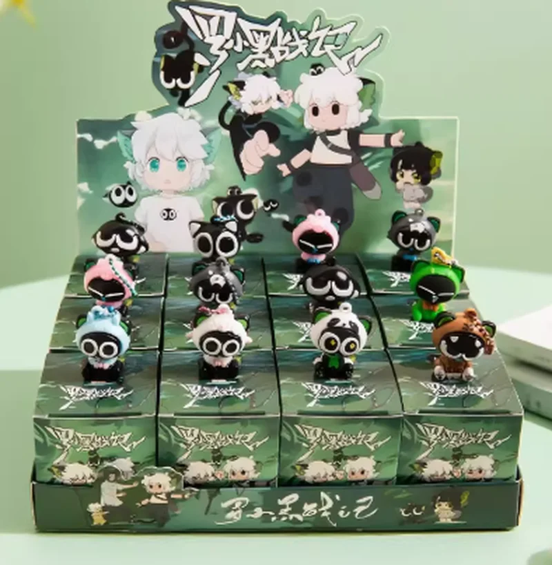 جديد وصول رو XiaoHei الرسمية أصيلة أنيمي تحت عنوان سطح المكتب اكسسوارات الديكور العصرية صندوق أعمى لعبة الشحن السريع #4