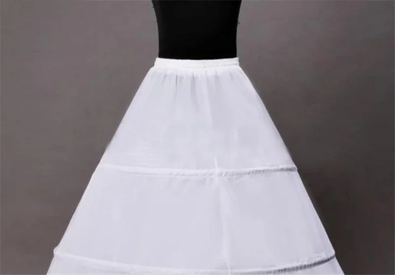 High Quality Ball Gown Wedding Petticoat 4 Hoops Crinoline Slip Underskirt For Wedding Dress Wedding Accessories