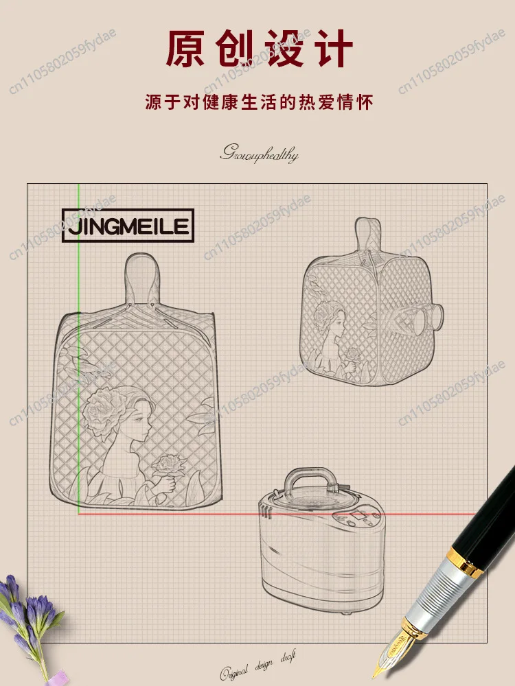 Household whole body sweat-free steam sauna home-style sweat bath box steam bag fumigation bucket machine