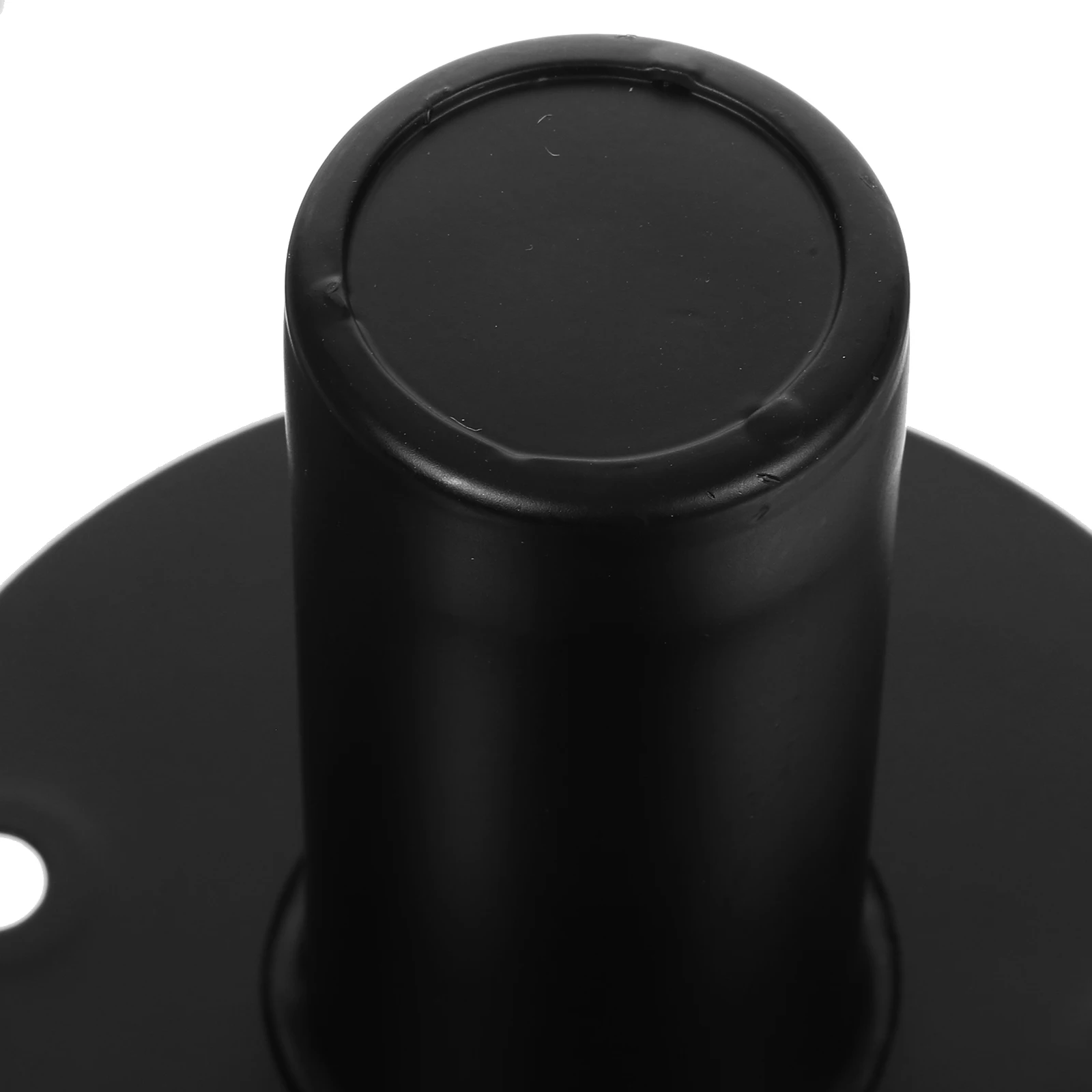 

2pcs Holder 107x80mm Black Alloy Base Speaker Bracket for Stage Party Studio Practical Durable Speaker Bracket