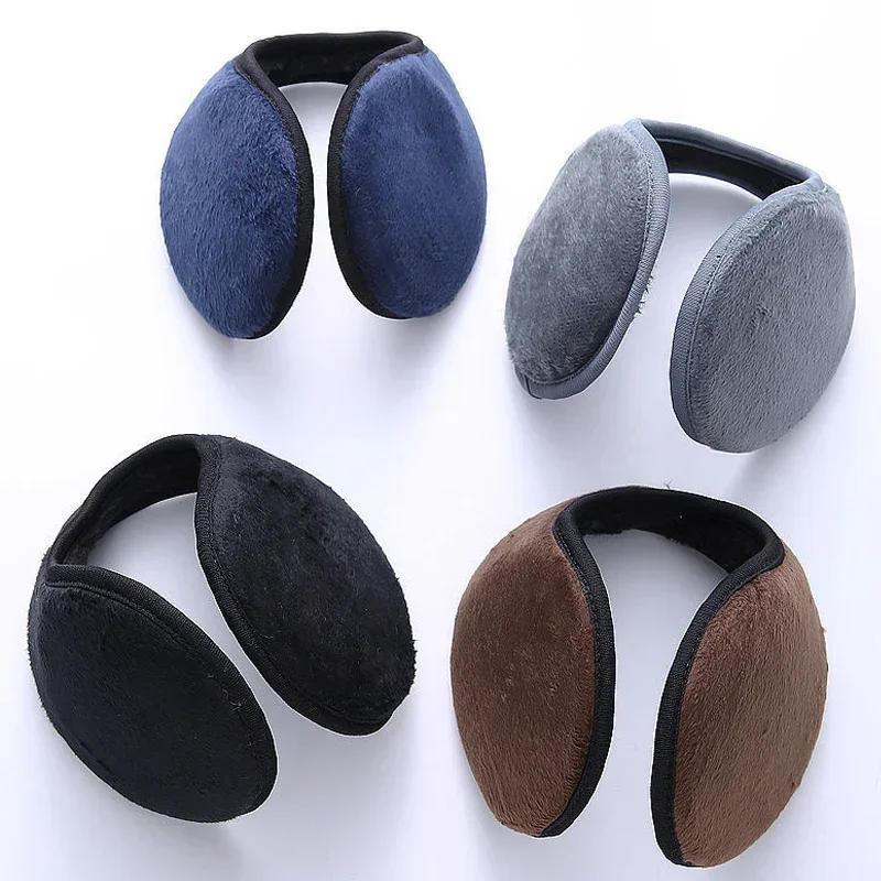 Windproof Warm Earmuff Thermal Soft Winter Anti Cold Ear Cover Antifreeze Plush Ear Muff Sports Soft Thermal Earflap Protector