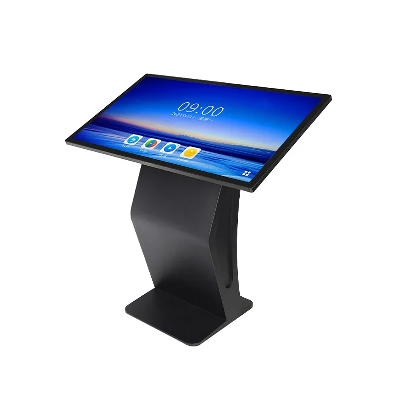 End point Self-service machine Visitor management LCD screen Registration inquiry Ticket check Touch booth