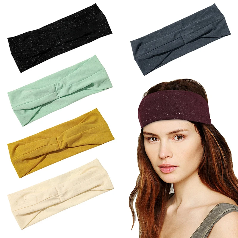 

Fashion Headbands for Women Movement Elasticity Hair Band Colorful Solid Color Headband for Washing Hair Bands Hair Accessories