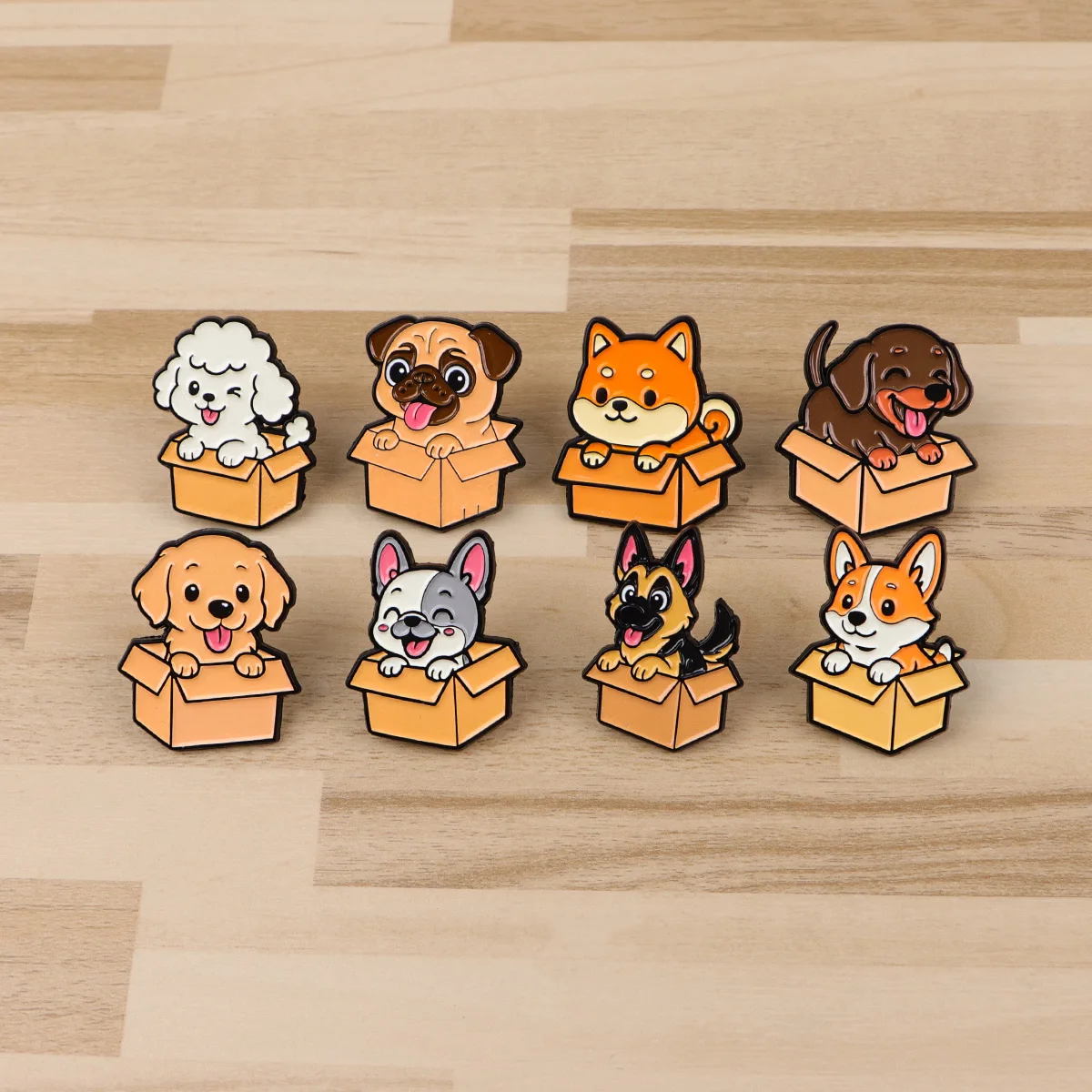 

Милые эмалевые значки с таксами и кошками для рюкзаков, женские броши, значки для шляп и лацканов, аксессуары для косплея, игрушки, подарки для любителей животных