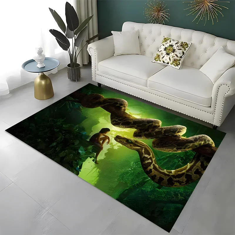 

Serpentine movie pattern carpet living room bedroom home decor carpet bathroom kitchen non-slip mat exquisite birthday present