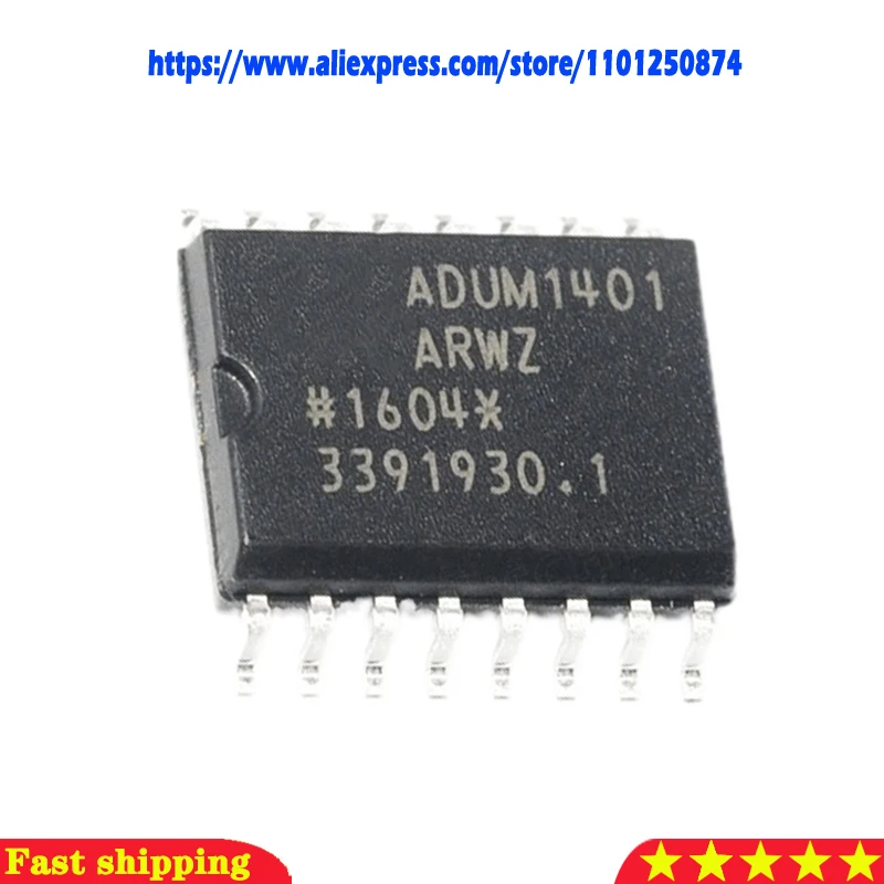 2pcs/lot ADUM1401ARWZ ADUM1401 ADUM1401A SOP-16 In Stock