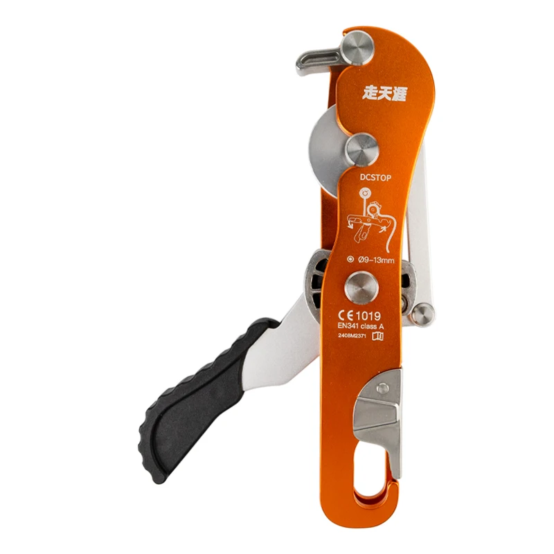 Passed CE High Quality Safety Anti Panic Descender Device Climbing Descender for Outdoor Anti-panic Descent Device