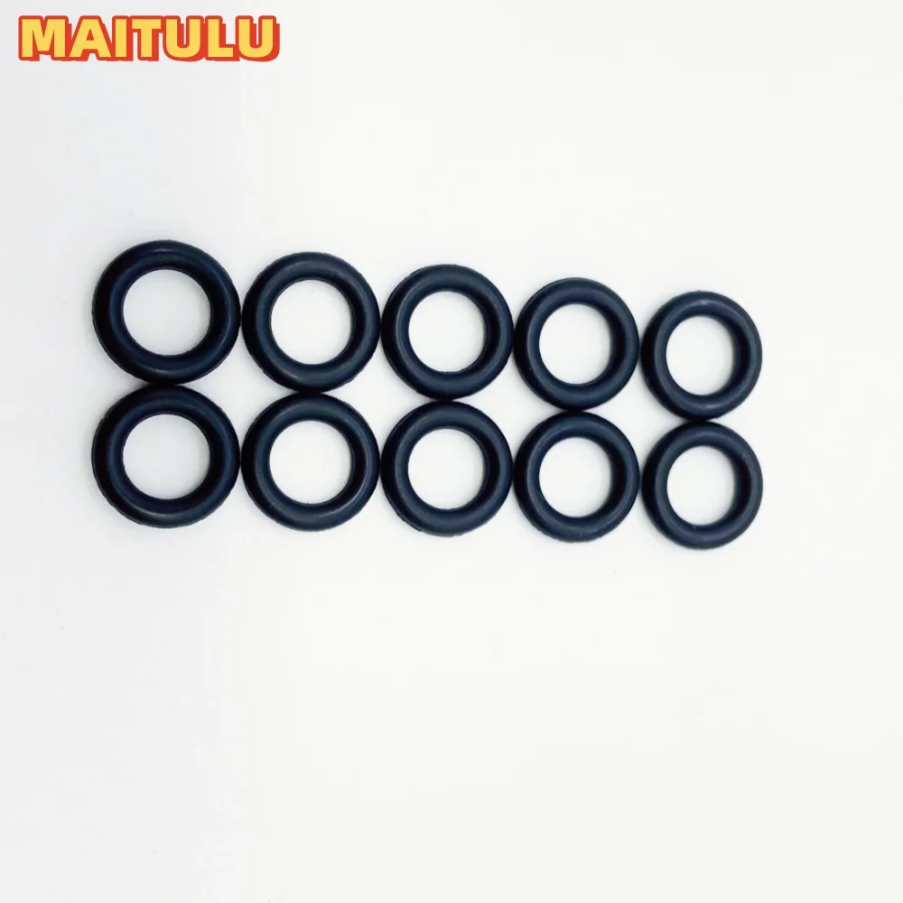 MAITULU 10 pieces/set new 91301-PC9-003 solenoid valve O-ring 7.7x2.3 for Honda Auto Parts Oem 91301 Pc9 003 91301pc9003 parts