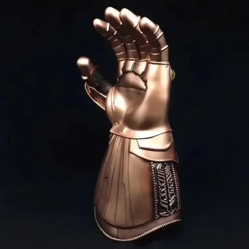 Rękawice Cosplay Avengers Thanos z Odpinanymi Świecącymi Klejnotami 34,5 cm, Rekwizyty Filmowe, Model, Impreza, Anime, Prezent