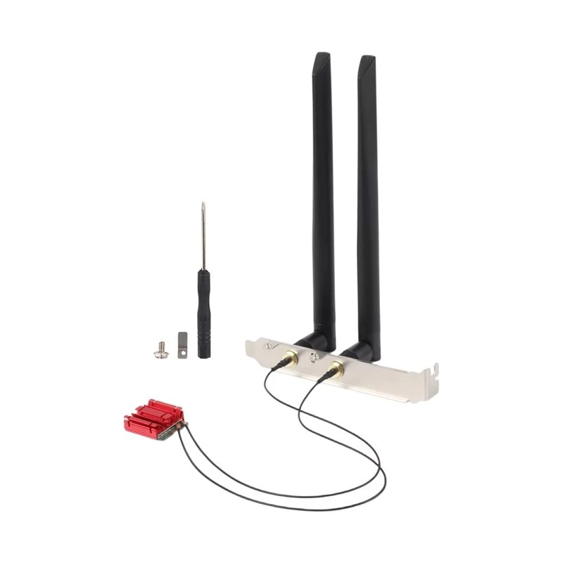 ABRI-MT7925 Wifi 7 BE6500 Triple Band BT5.4 6500Mbps Desktop Wireless Adapter M. 2 NGFF Network Card 802.11Be For Windows 10/11