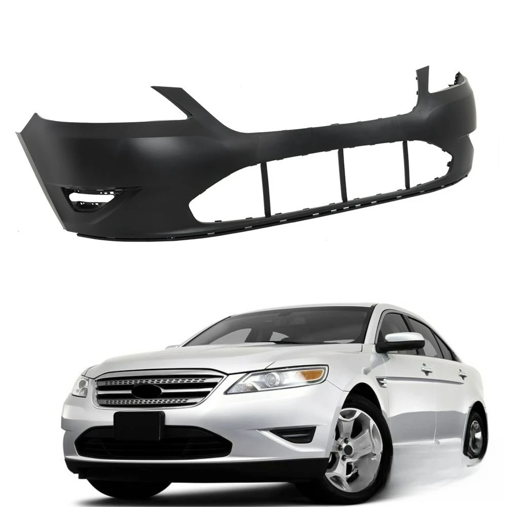 Primed Front Upper Bumper Cover For 2010-2012 Ford Taurus AG1Z17D957AAPTM Black