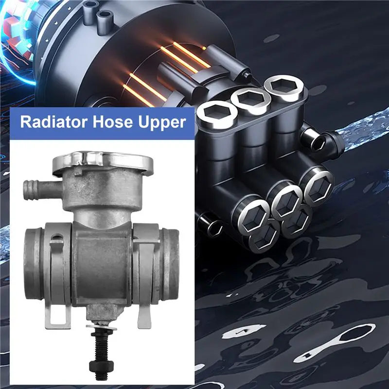 Multi-Purpose 5058482AD For Jeep Patriot Compass Dodge Caliber Upper Radiator Coolant Hose Connection Three-Way Valve Upgrade - view 3