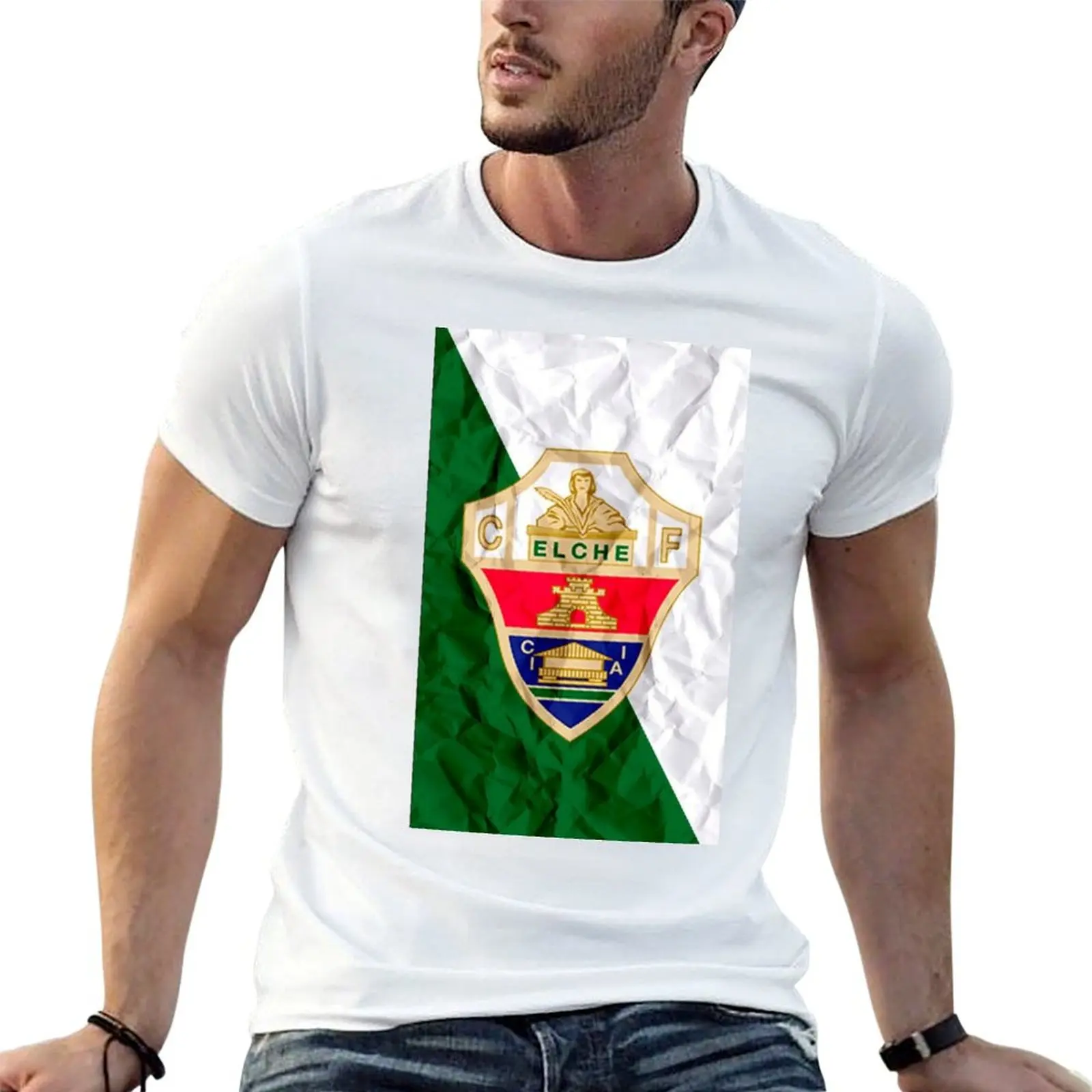 

man New for shirts shirt cotton man graphic t T-Shirt Elche vintage Art t Design