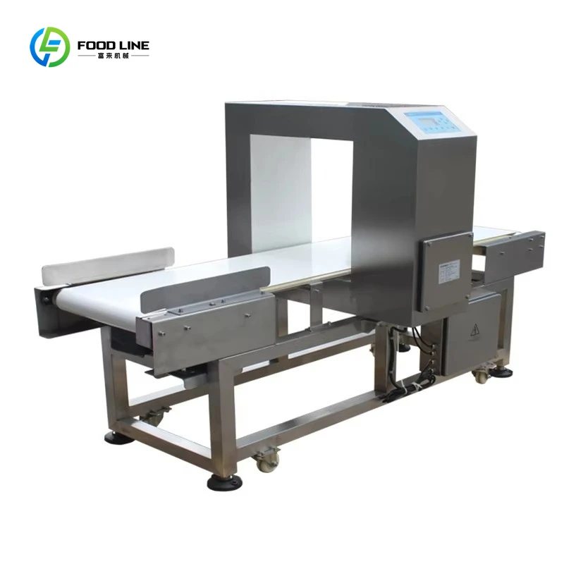 Custom Conveyor Tunnel Metal Detector for Food Pouch Bag Carton Box Products Production Line Safety Inspection Equipment