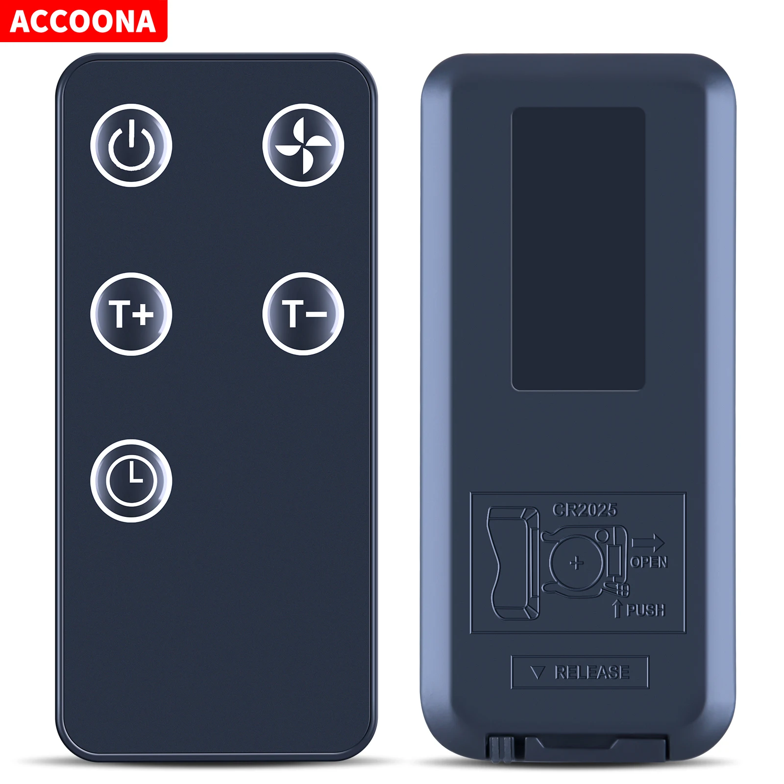 

New Fan Heater Remote Control Compatible with For Brandson CSL Socket Fan Heater Mini Ceramic Heater