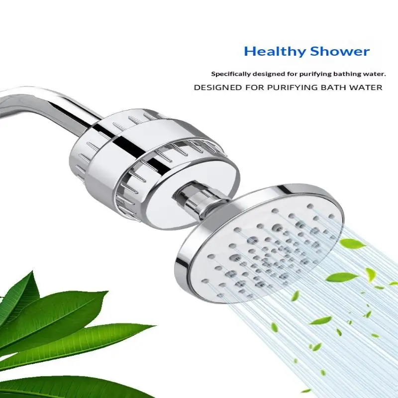 New 15/20 Stages High Output Shower Water Filter To Remove Heavy Metals Chlorine Fluoride Filtered Soften Hard Water For Shower
