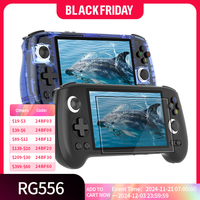 ANBERNIC RG556 Handheld Game Console Unisoc T820 Android 13 5.48 inch AMOLED Screen 5500mAh WIFI Bluetooth Retro Video Players