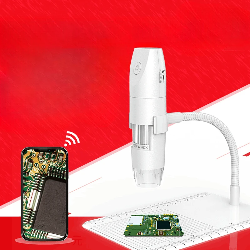 HD 1080 Industrial Electron Microscope wifi wireless 1000x digital magnifier circuit board mobile phone repair