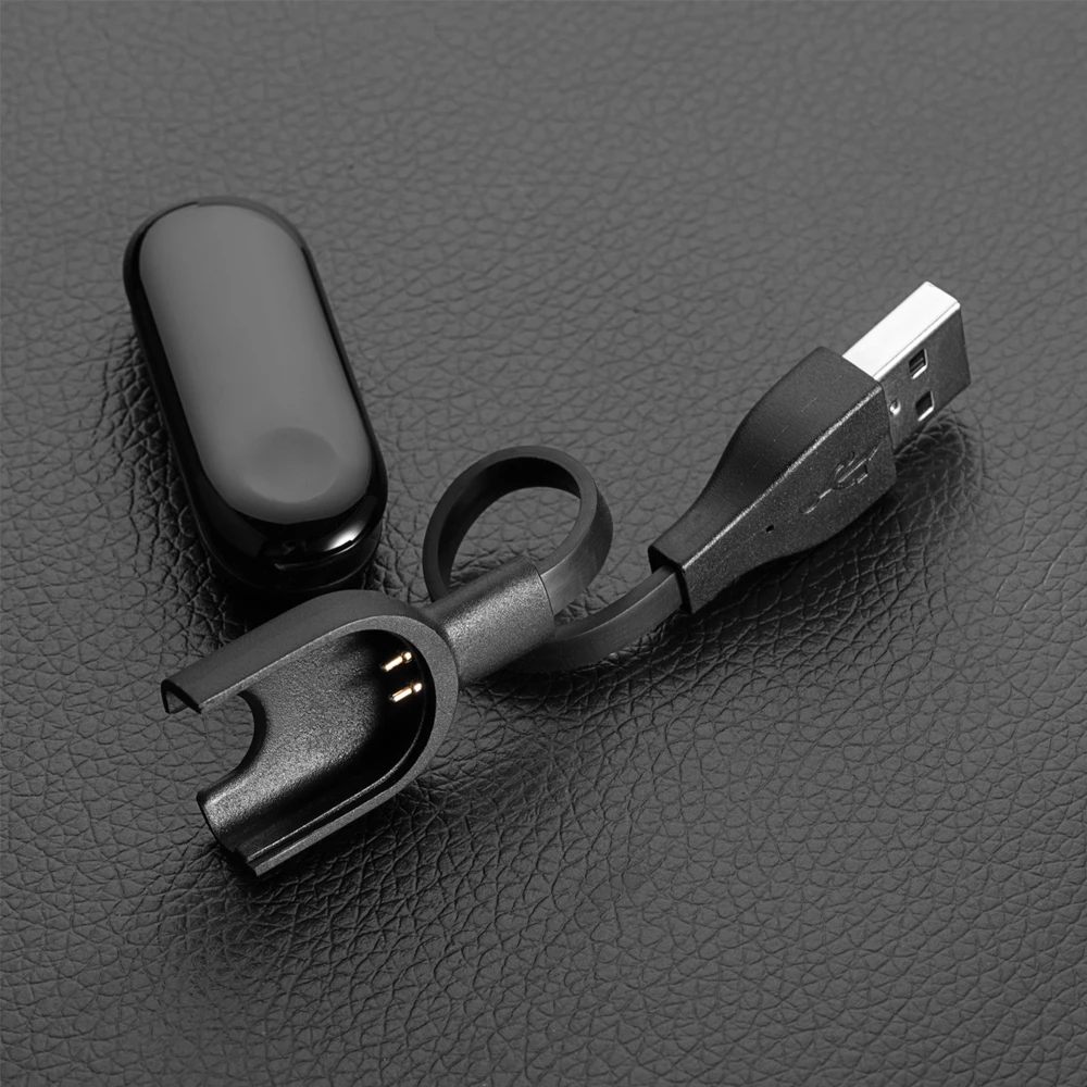 RYRA ładowarka stacjonarna do Xiaomi Mi Band 3 ładowarka wymienna kabel USB do Xiaomi Miband 3 inteligentna bransoletka 15cm