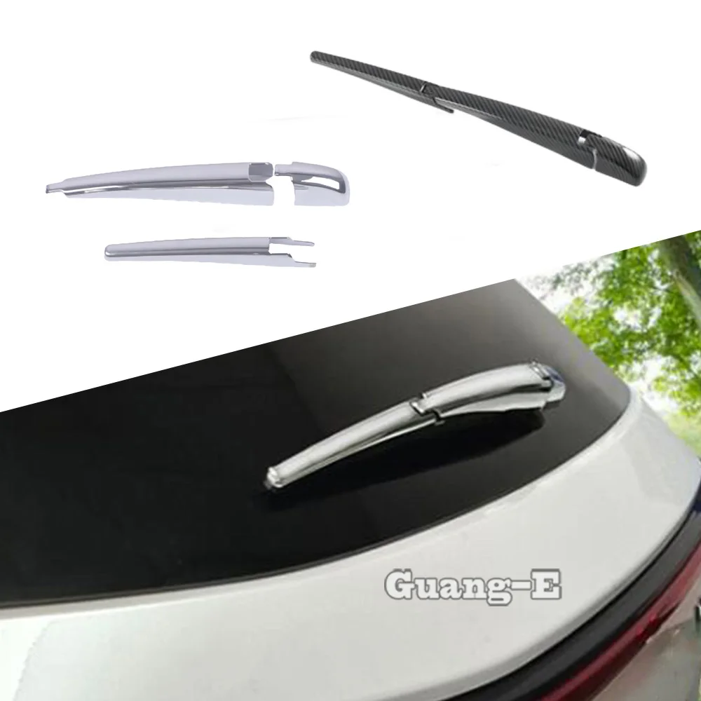 

For Lexus NX 250 260 350h 350 F 2022 2023 2024 Chrome Rear Window Wipers Cover Back Windshield Wiper Trim Exterior Accessories