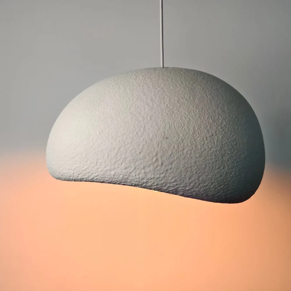 

Nordic Wabi Sabi Home Decor Hanging Chandelier Modern Resin Pendant Light for Living Dining Room Bar BedroomArt Lighting Fixture