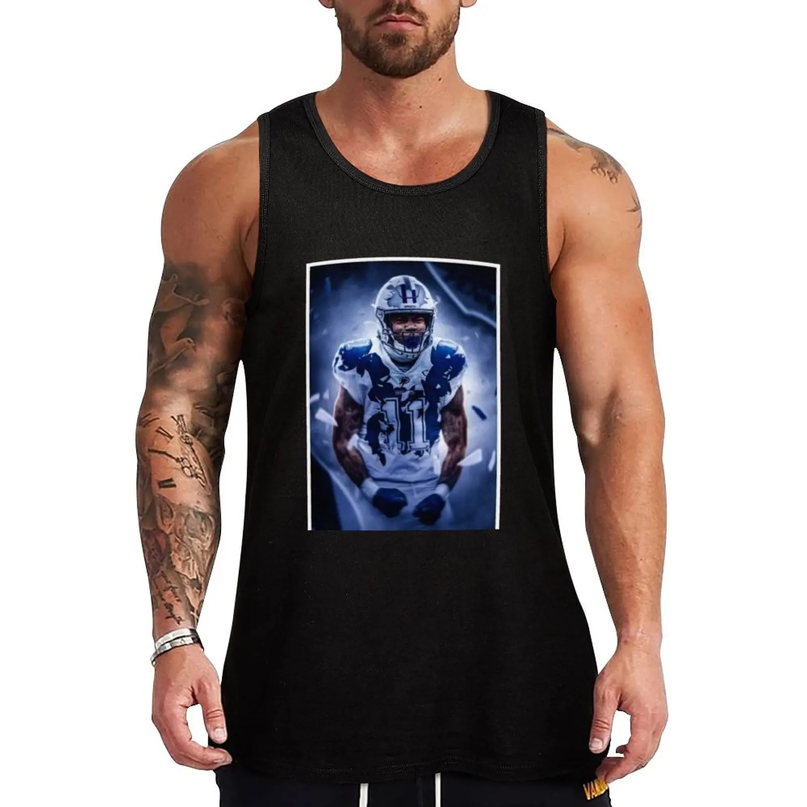 Micah Parsons Classic Tank Top summer Men's tops man vest men clothes T-shirt Men's gym