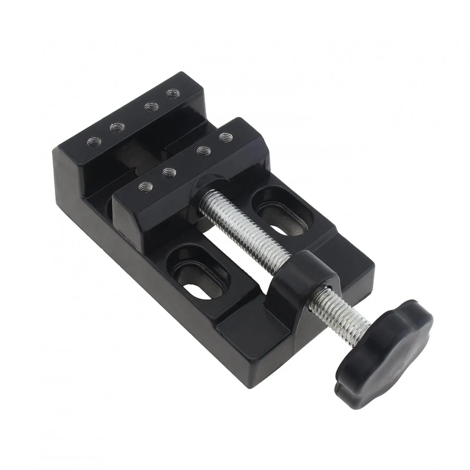 Mini abrazadera de banco de mandíbula ajustable de 57mm, prensa de taladro, tornillo de banco de mesa multifunción para carpintería, escultura artesanal, máquina herramienta fija