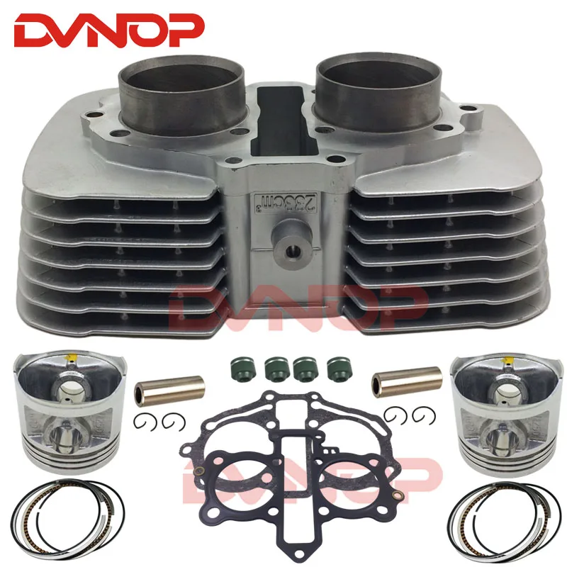 Zestaw cylindrów motocyklowych do Honda CBT250 CA250 Rebel CMX250 DD250 CBT CA CMX DD 250 253FMM część zamienna silnika