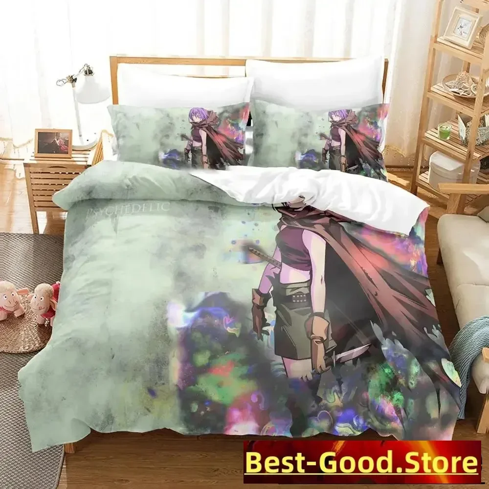 Anime Murder Princess Bedding Set Boys Girls Twin Queen Size Duvet Cover Pillowcase Bed Kids Adult Fashion Home Textile