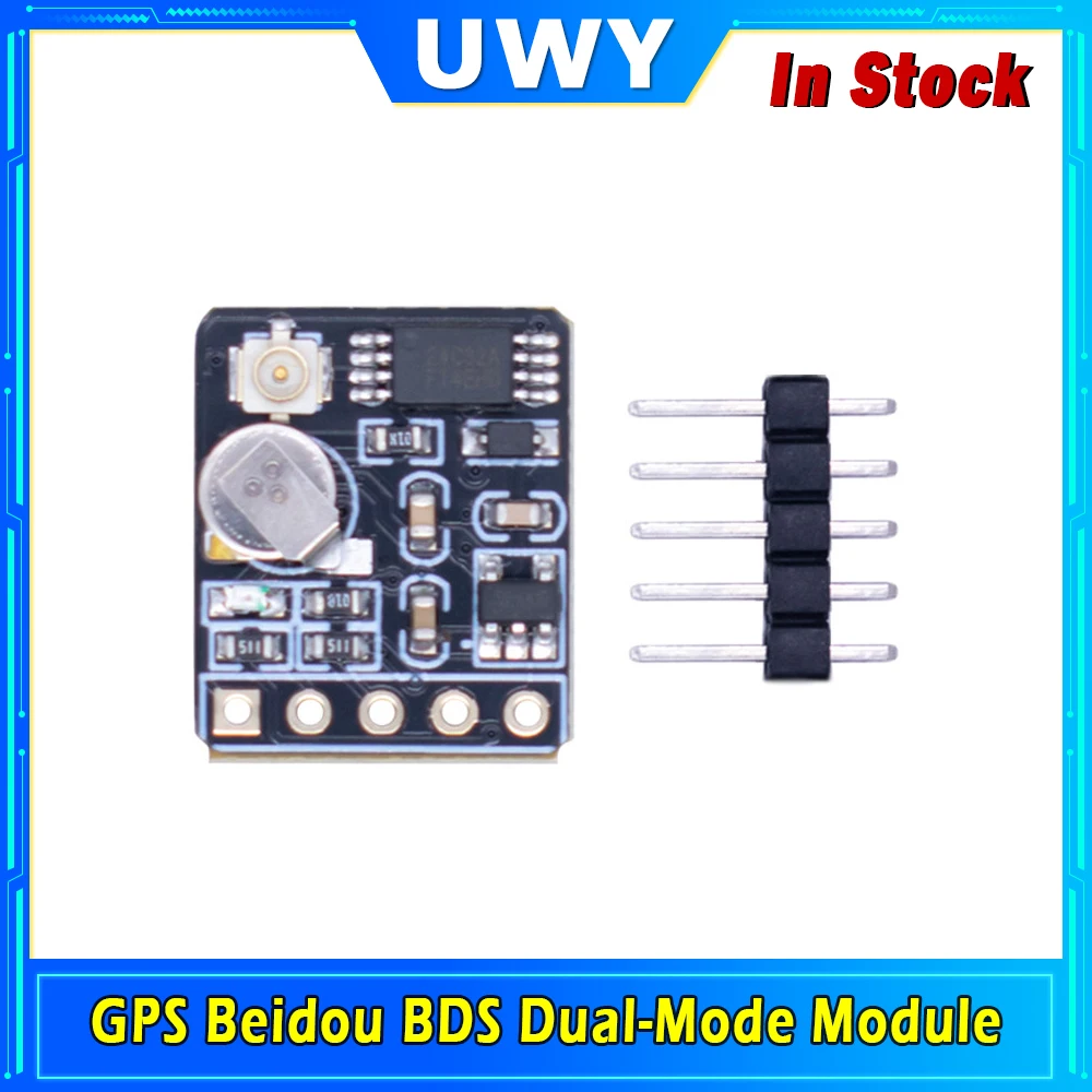ATGM336H GT‑U8 GPS BDS Beidou Dual‑Mode GNSS Module Satellite Positioning Navigation Module With Ceramic Antenna for Arduino