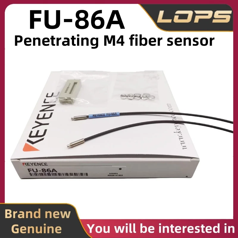 FU-86A KEYENCE Penetrating M4 Fiber Sensor,welcome to consult