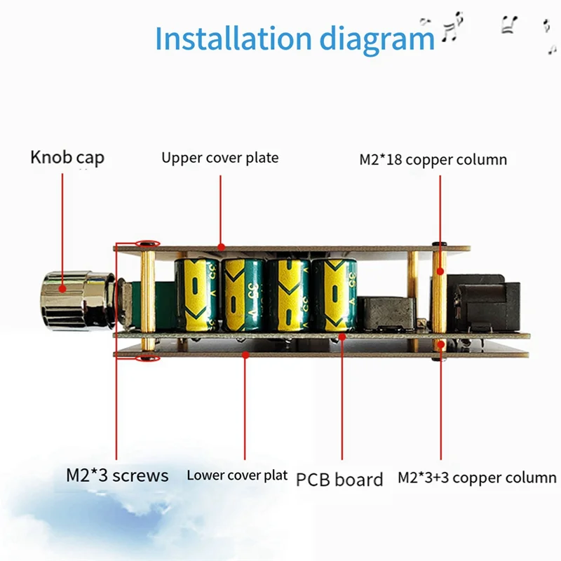 ZK-XPS 5.0 لوحة مضخم الطاقة بلوتوث مزدوجة 150 وات لصندوق الصوت_BSH