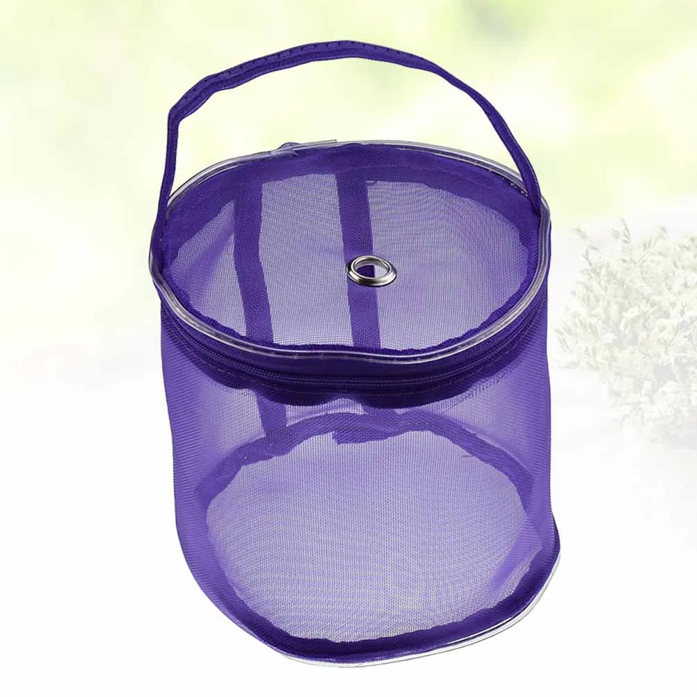 

Woven Buggy Bag Wool Storage Knitting Crochet Hook Mesh Yarn for Crocheting Bags Yarns Tools Pouch