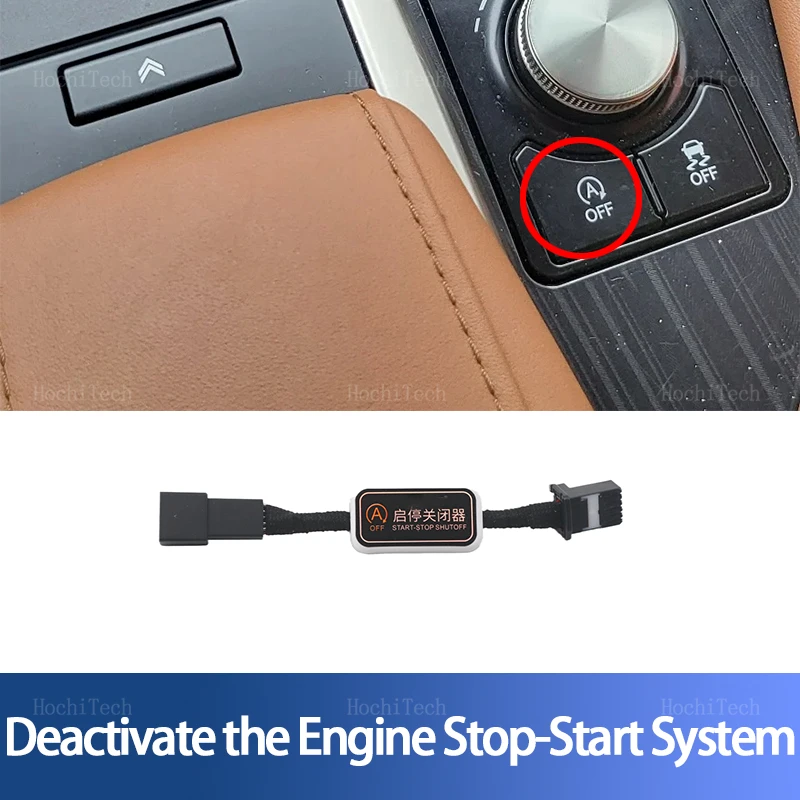 Automatic Stop Start Engine System Off Device Control Sensor Plug Cancel Cable For Lexus RX AL20 RX350 RX350L 2016-2022