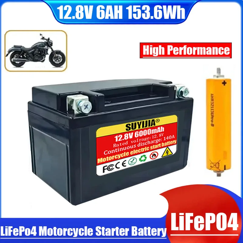 

Новый 12,8 В 14,6 В литий-железо-фосфатный высокоскоростной разряд 45C 280A 6000 мАч для запуска автомобиля, режим запуска мотоцикла, аккумулятор для самолета