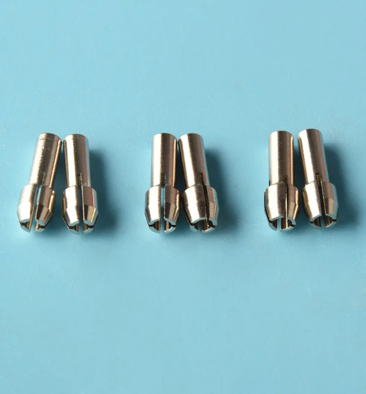 2Pcs Mini Drill Chuck 1/1.5/2/2.35/3/3.2mm For Electronic Dremel Collet Chuck Rotary Tool Accessories