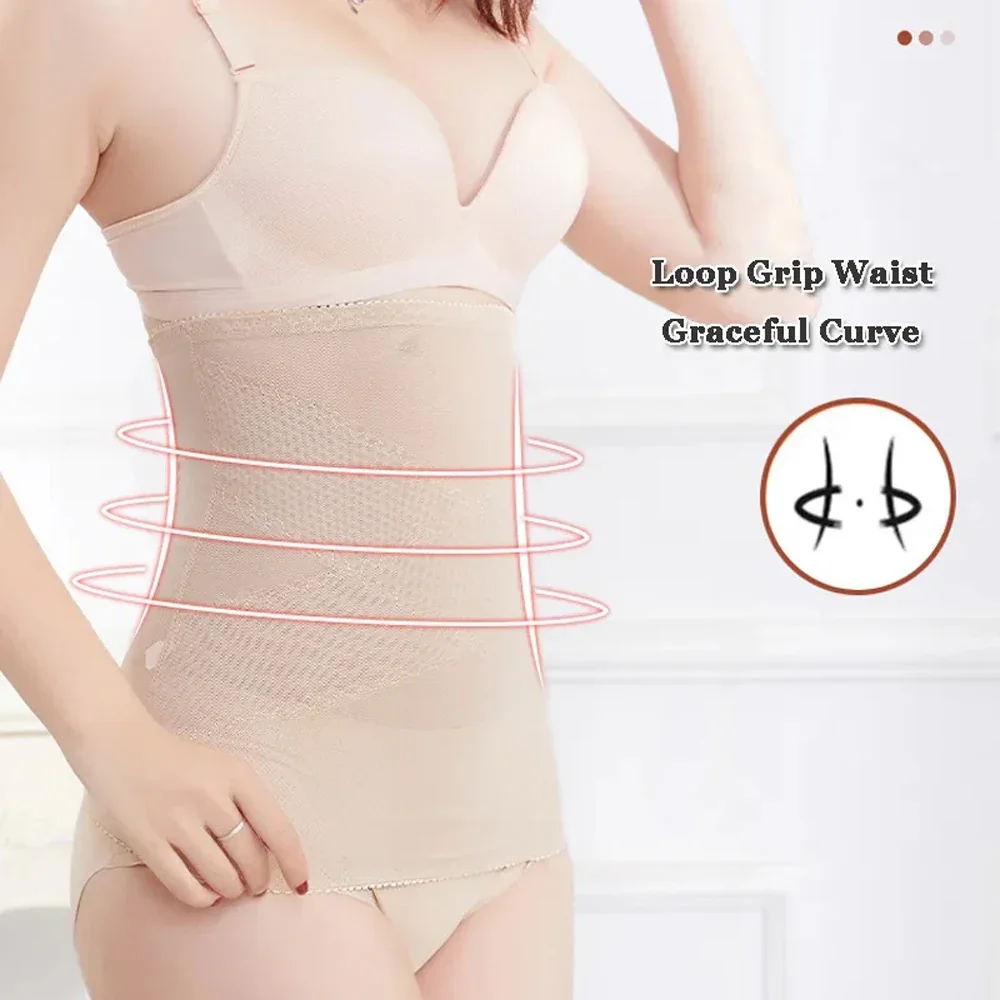 WEUPFLY 1Pcs Women Waist Trainer Shapewear Postpartum Recovery Belt Tummy Control Slimming Body Shaper Underbust Corset