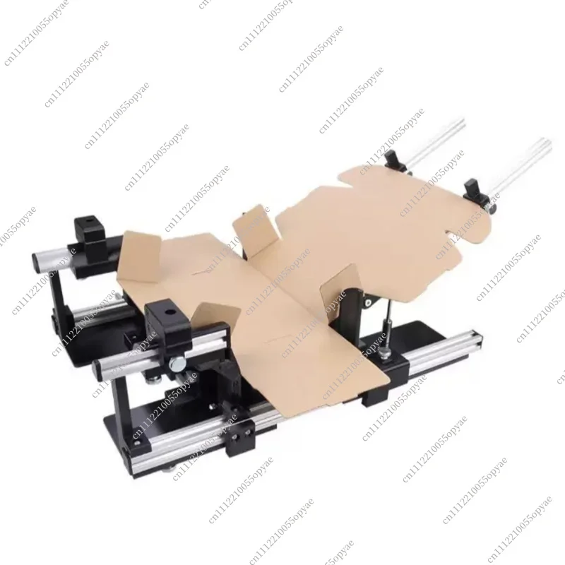 Folding Tool for Carton Box, Adjustable Aircraft Box Fixture Auxiliary Roller for Manual Packing Machine