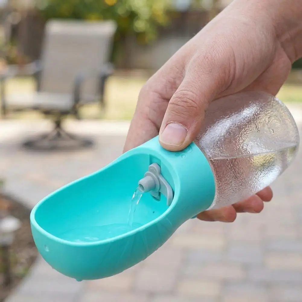Portable Dog Water Bottle Travel Pet Drinking Bowl For Small Large Dogs Leakproof Puppy Water Dispenser Outdoor Pet Supplies view 2