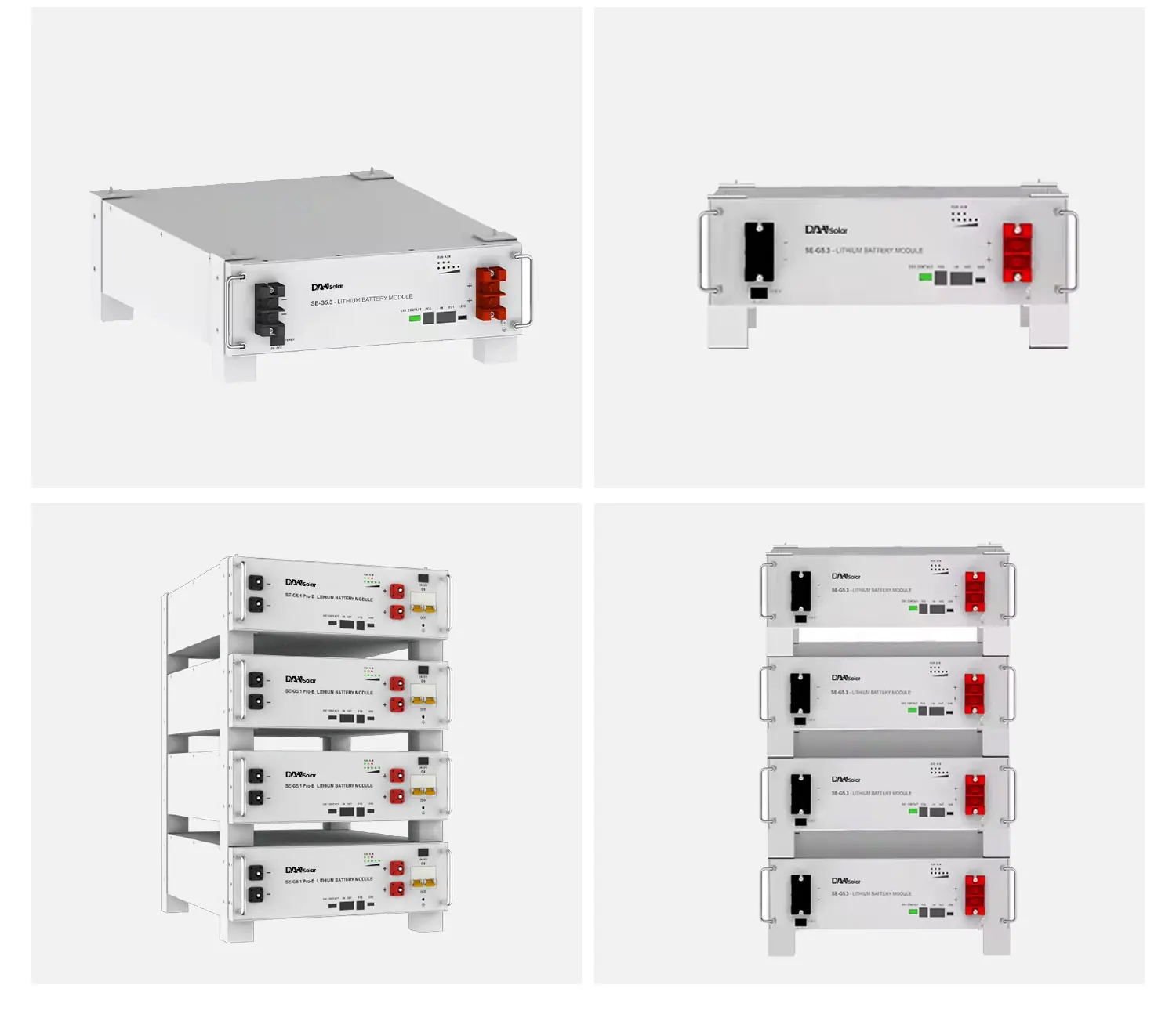 Deye Lithium Battery SE-G5.1Pro-B 51.2V 100AH Home Use Rack Mount Powerwall low voltage LiFePO4 battery