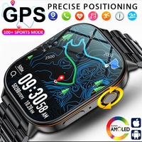 2026NEW Military Dual-band GPS Smart Watch Men Compass 10ATM Waterproof Heart rate tracker Sports Bracelet Women for Android IOS