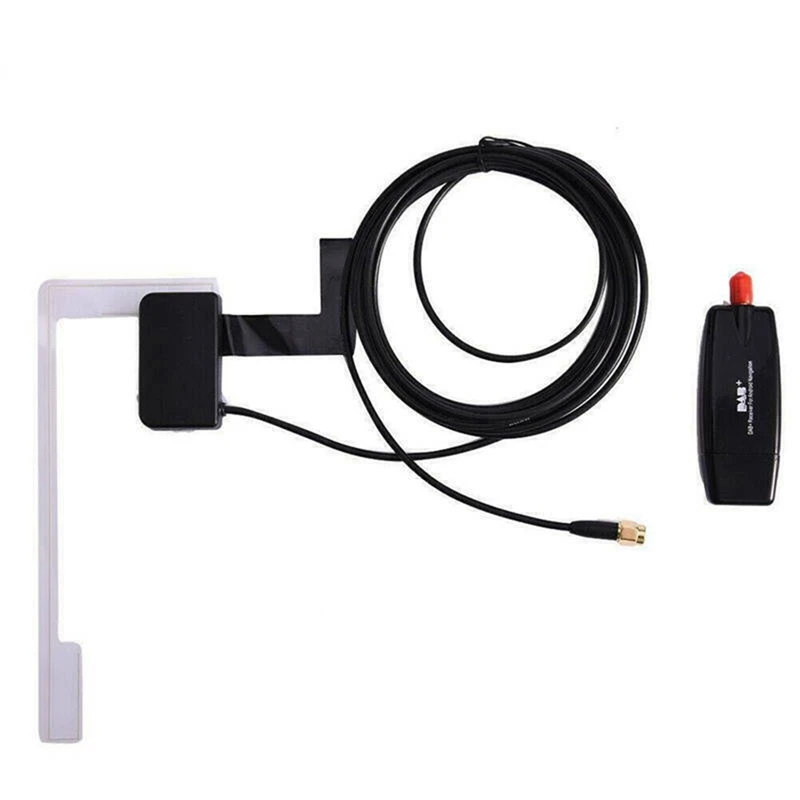 DAB USB Android Car Radio Plus Antenna Amplifier Receiver Auto Tuner Box Adapter Signal Booster Dongle Module For Stereo