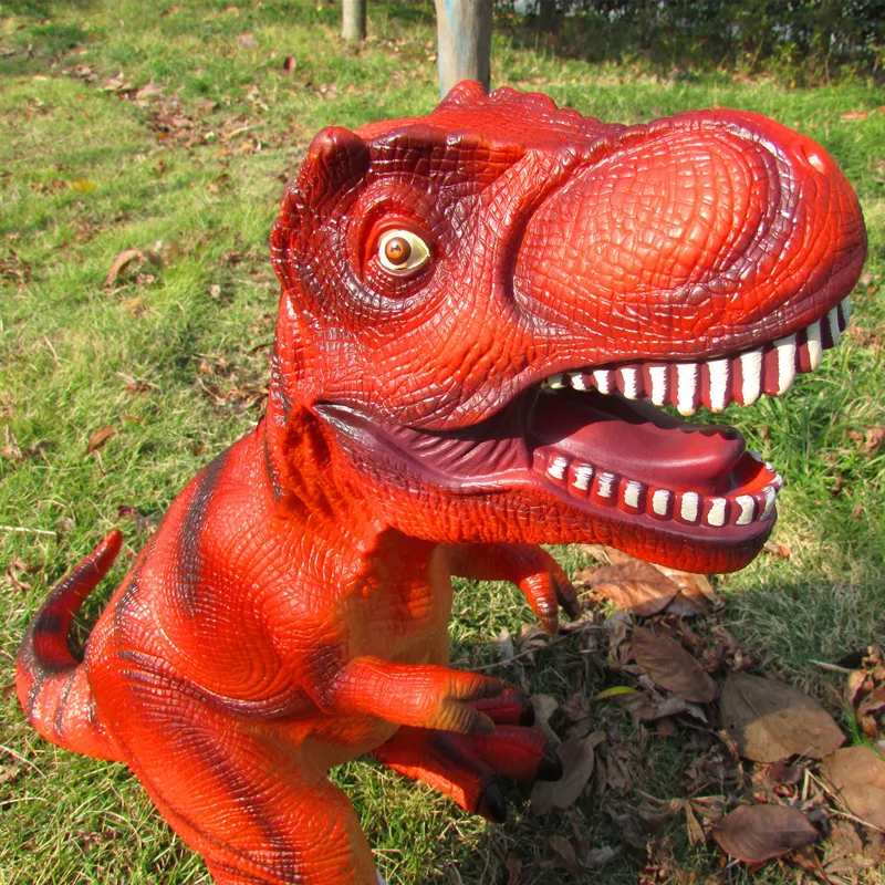 Big Size 65 cm Dinosaurus Speelgoed Actiefiguren Tyrannosaurus Rex Zacht Diermodel Jongen Speelgoed voor Kinderen Verjaardagscadeau