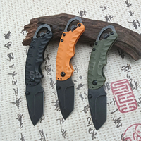 KS 8750 Multi-Purpose Folding Knife 8Cr13Mov Blade Nylon and Glass Fiber Handle High Hardness Portable Outdoor Camping Knife