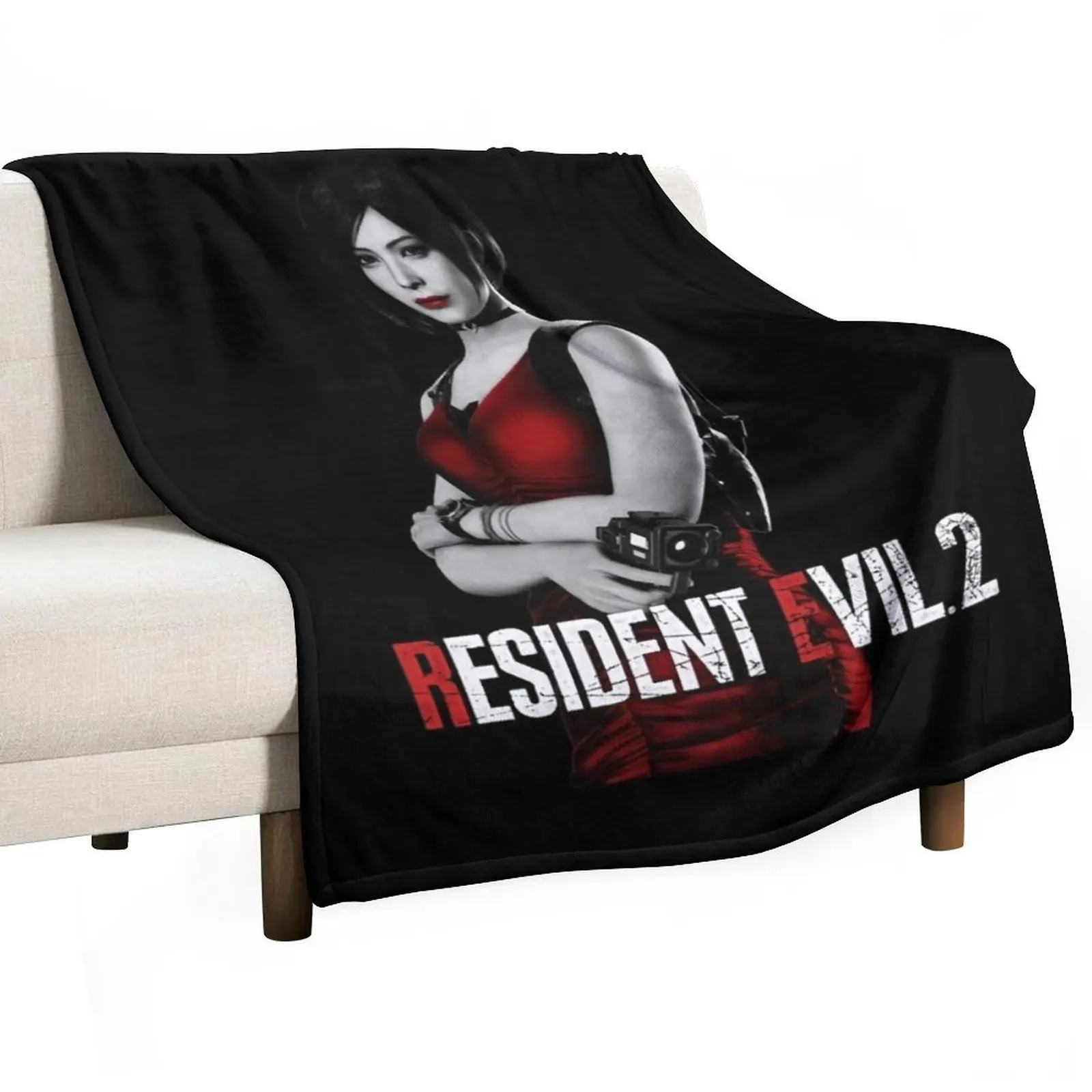 Day Gift for RESIDENT EVIL 2 REMAKE - ADA Throw Blanket Beautifuls blankets ands Blankets