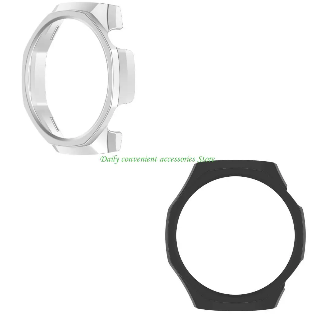 حافظة حماية بسيطة 97QB للأجهزة التي يمكن ارتداؤها مقاس 46 مم، تصميم سهل التركيب يحافظ على وظائف الجهاز مقاس 46 مم