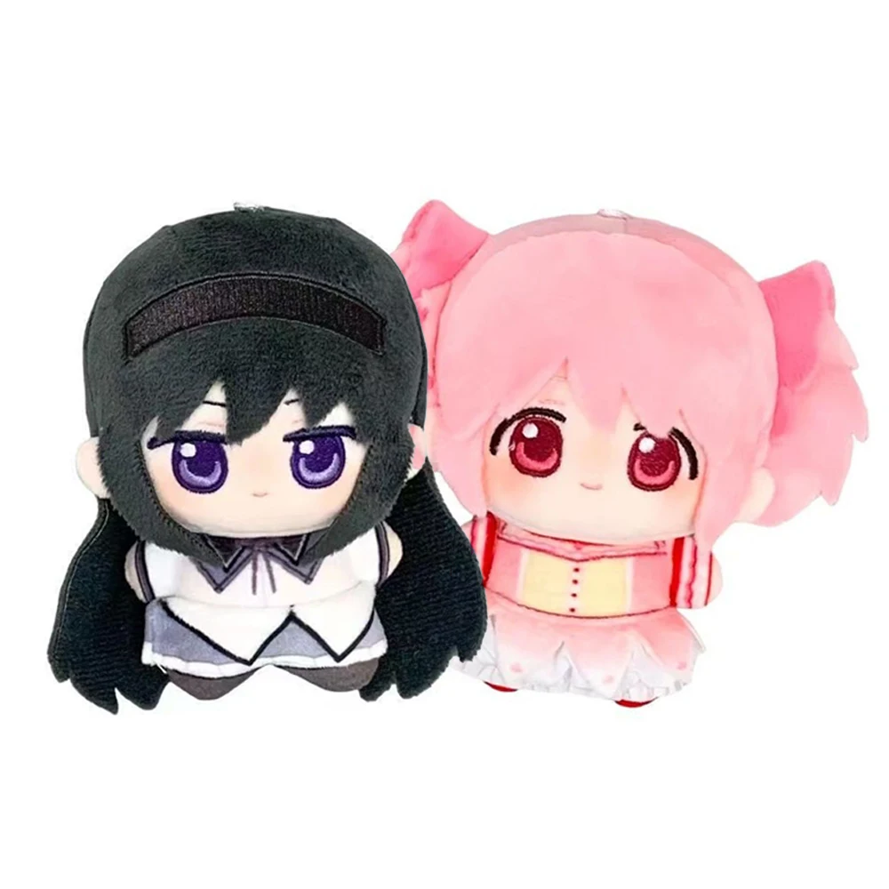 

Anime Magical girl plush toy Kaname Madoka plushies Akemi Homura doll soft stuffed Pendant Backpack Keychain Birthday Gift