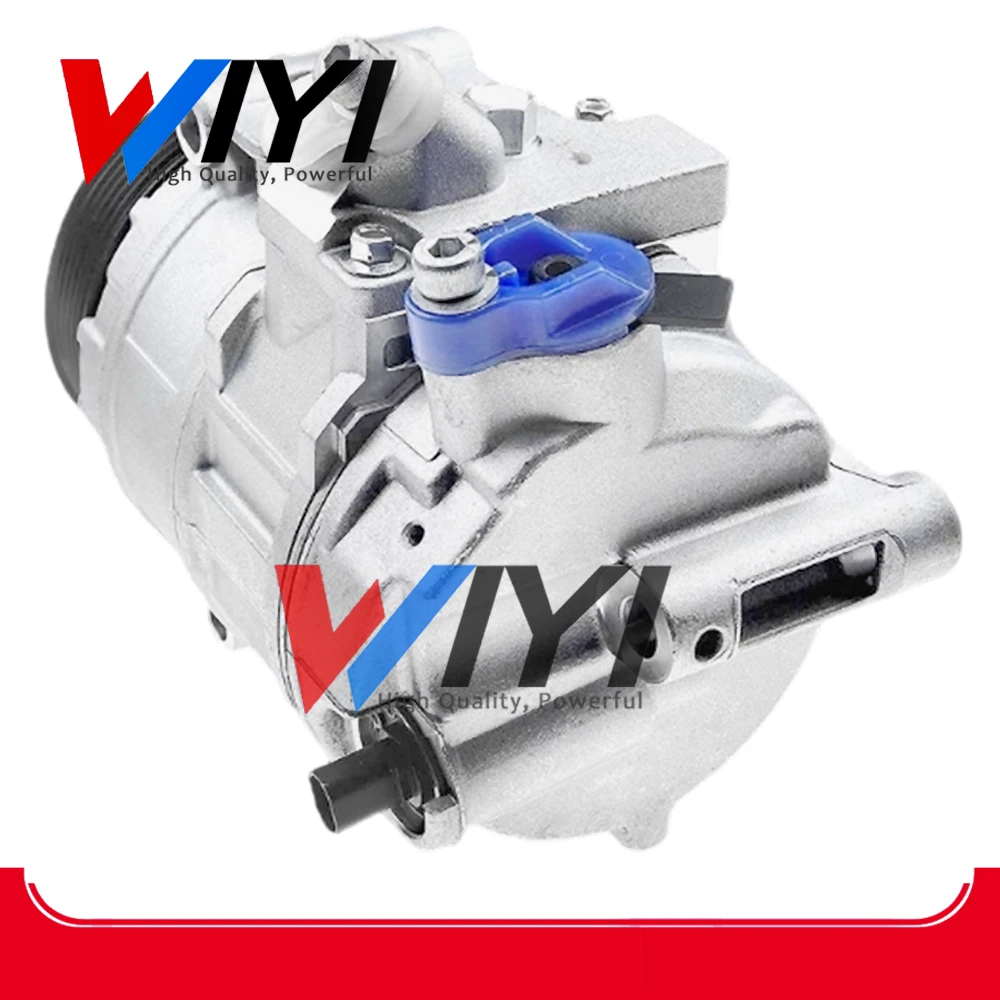 NEW AC Compressor with 6-Groove & 2-Pin For Mercedes-Benz C250 SLK250 2012-2015 1.8L A0032304811 A0022304511 A0022304411